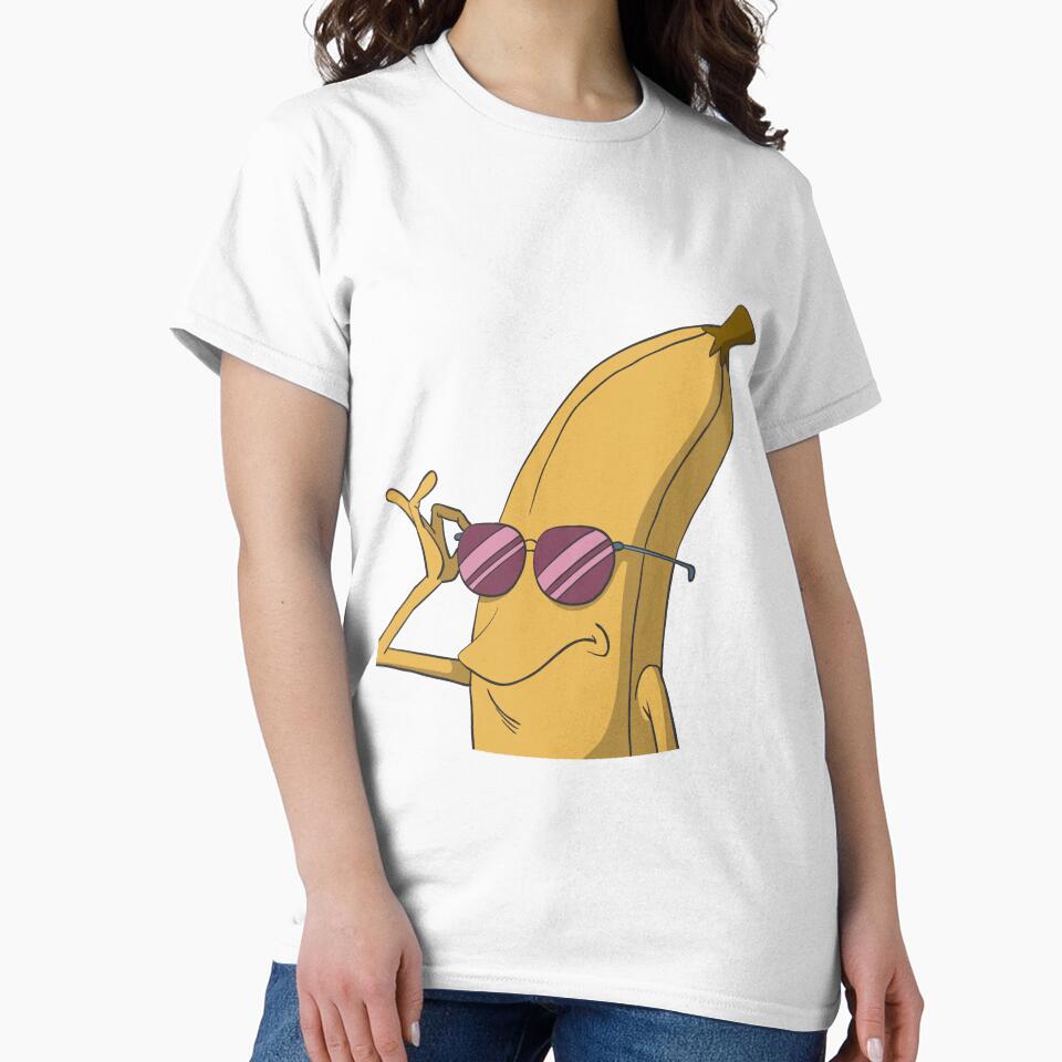Banana with sunglasses by Monkey Ful