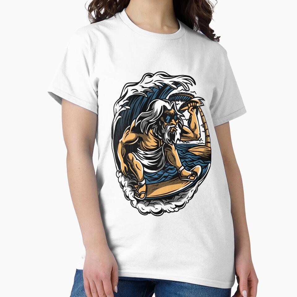 Big Cool Wave Retro Surf Vintage  Big Wave by tempotats
