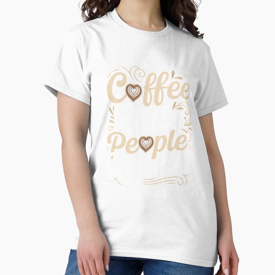 Women's Black Cotton Blend Fit Crew by RoyTill0Art