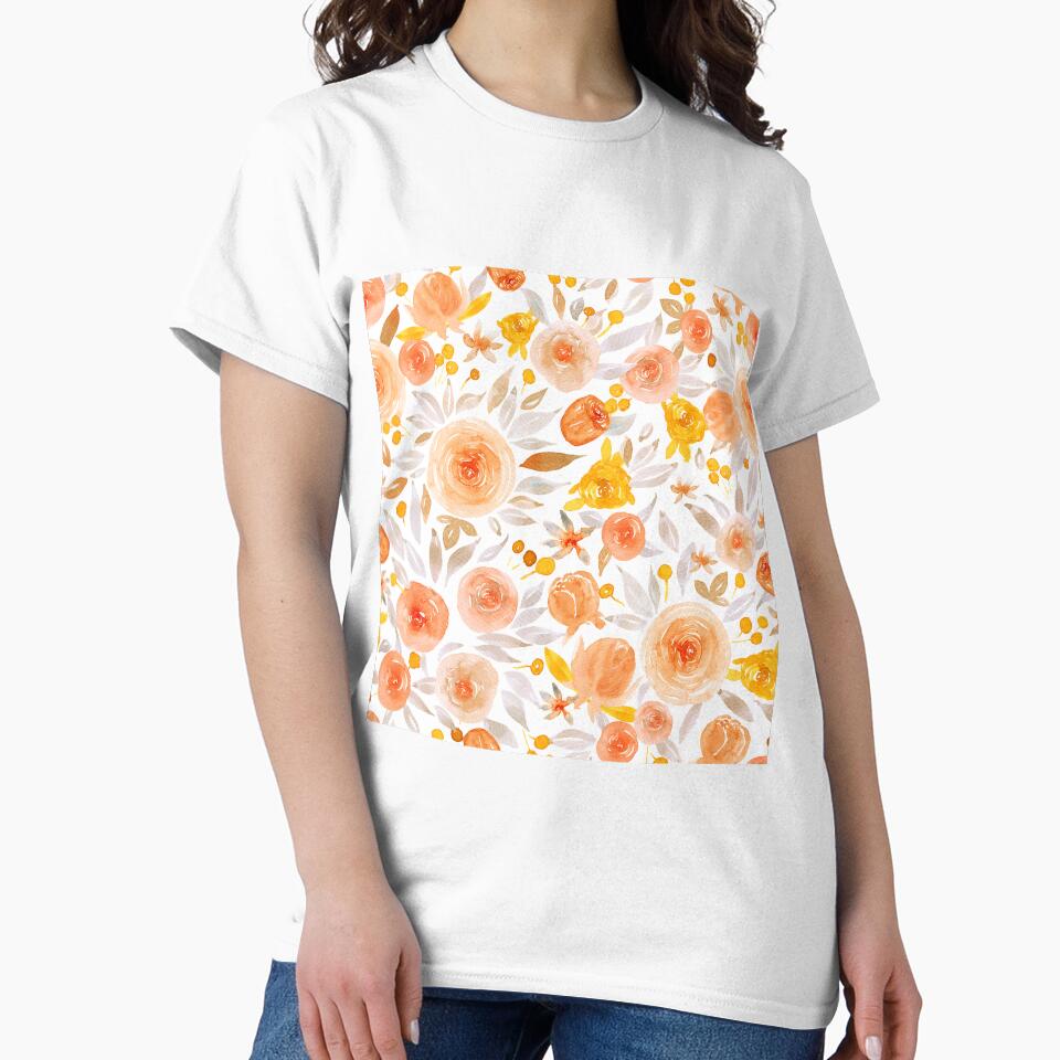Soft and Delicate Watercolor Roses and Flowers by aneladesigns