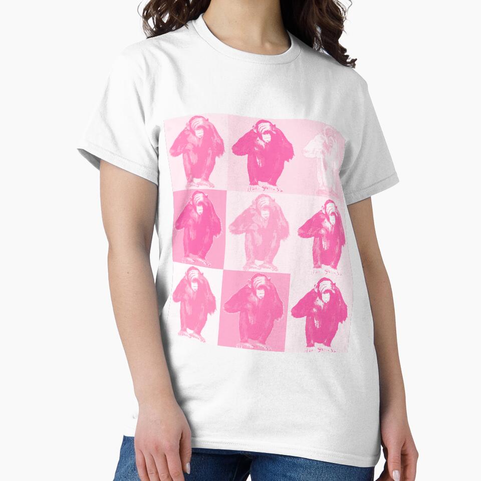 Monkeys Pink by paivihollander