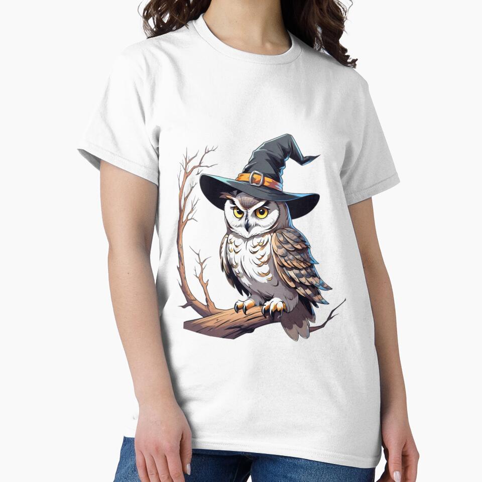 Halloween freedom with cartoon owls. by PopProArt