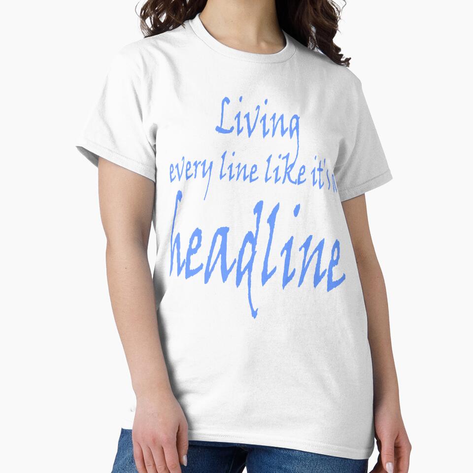 Headline Hustle Tee by LevelUp Drip