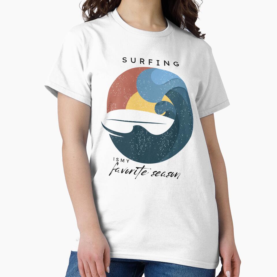Surfing is my favorite season by LuveraxArt