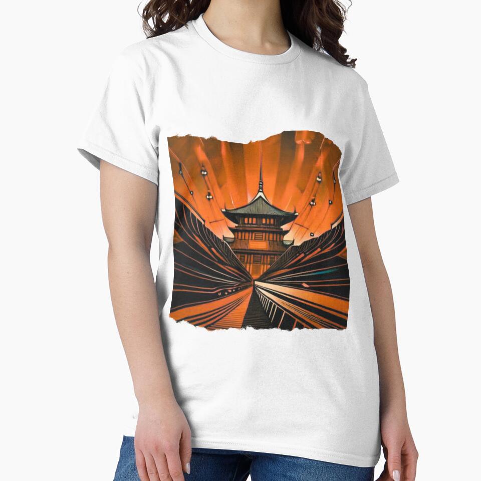 A Timeless Japanese T-Shirt Design T-Shirt by ROYALBIRDS