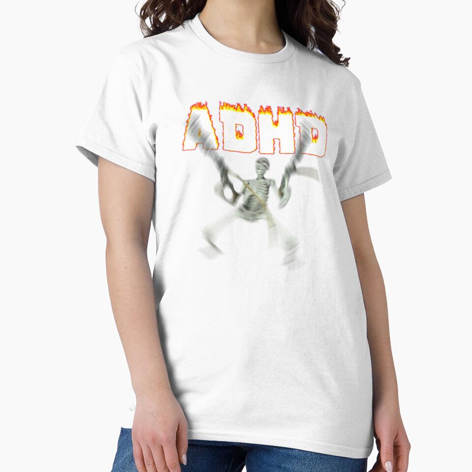 ADHD Skeleton Meme by swankyswamprat