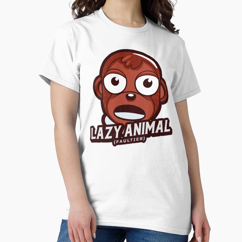 Sloth is Faultier (Lazy Animal) in German Funny Gift for Sloth Lovers by Time4German