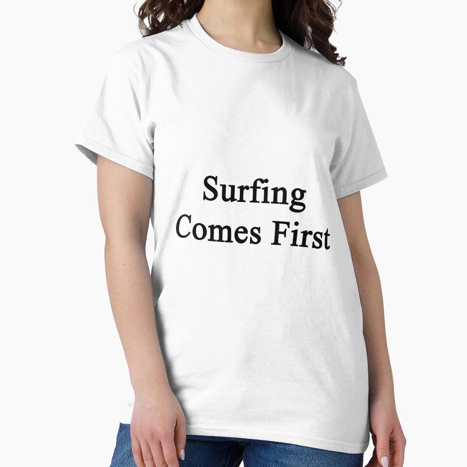 Surfing Comes First by supernova23
