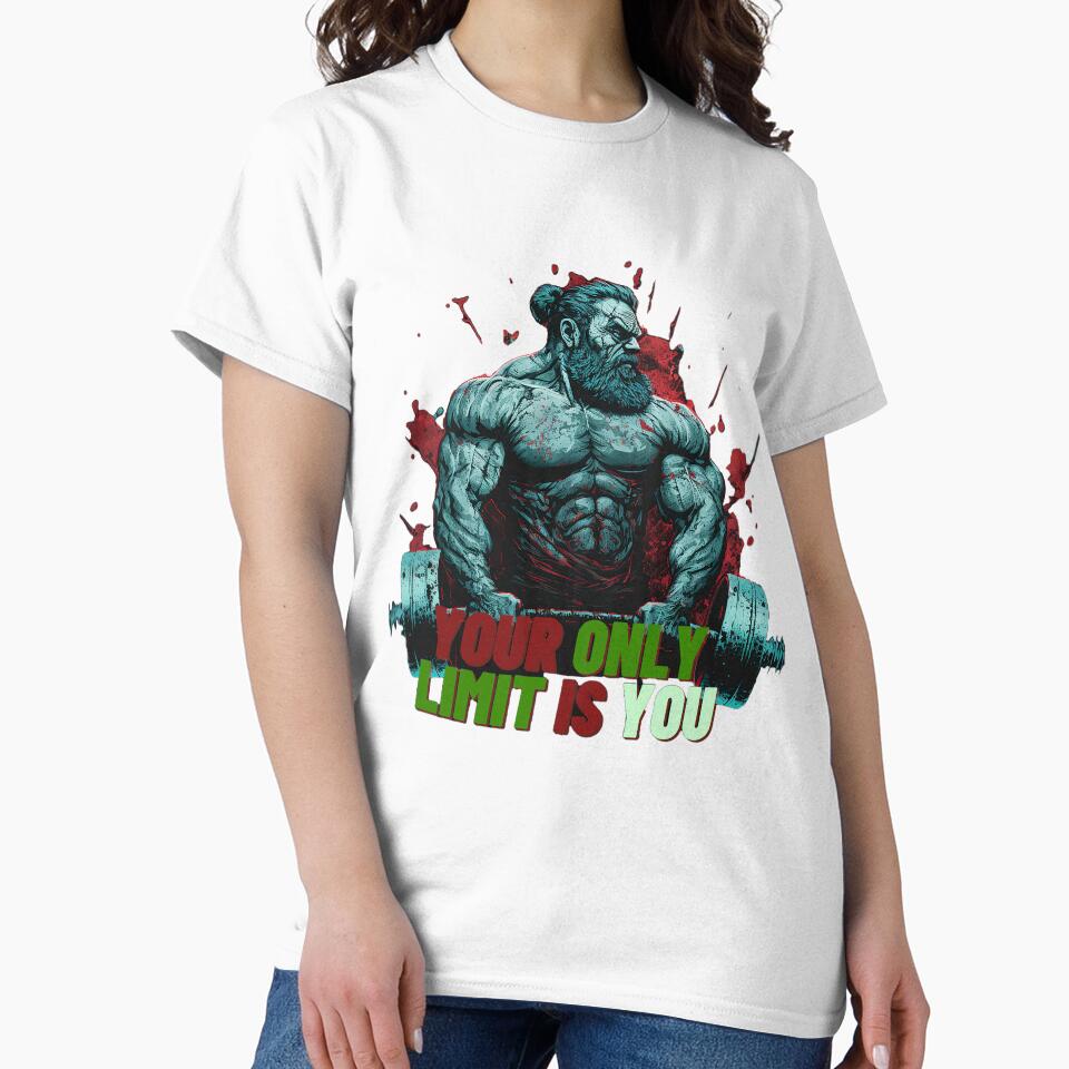 weightlifting t-shirt for men and women by divyanshagarwal