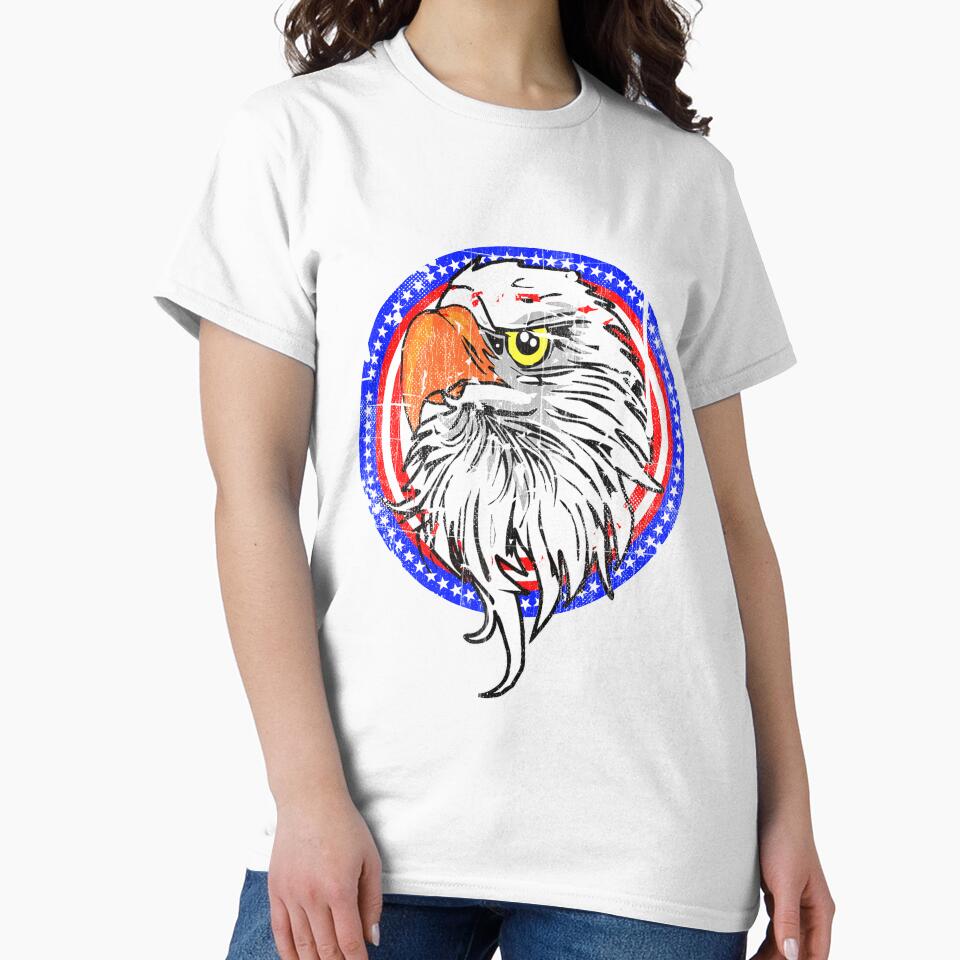 American Eagle T-Shirt for Men and Women by AllStarMerch