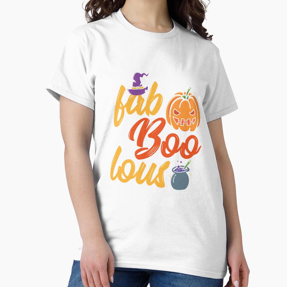 Fab Boo Lous Halloween T-Shirt by AllStarMerch