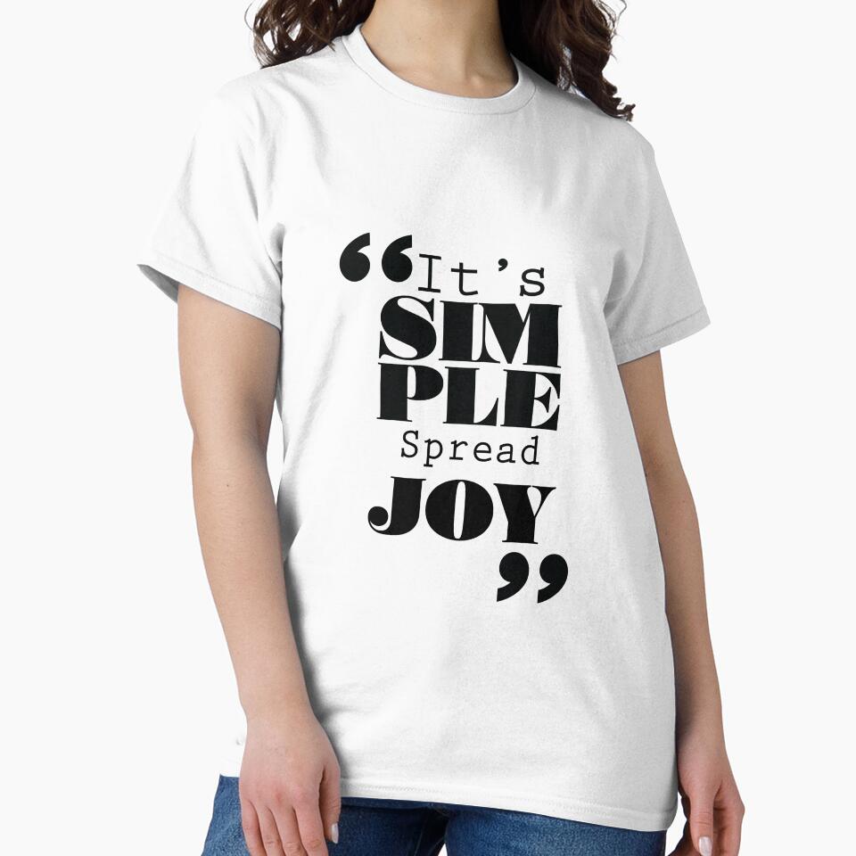 It's Simple: Spread Joy by Forbidden Fig  Leaf