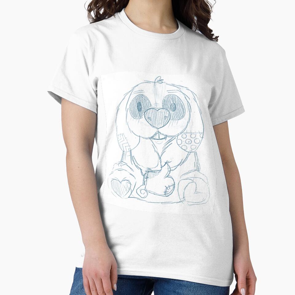 Ratty Bunny - DARK BLUE by MyBottomShelf