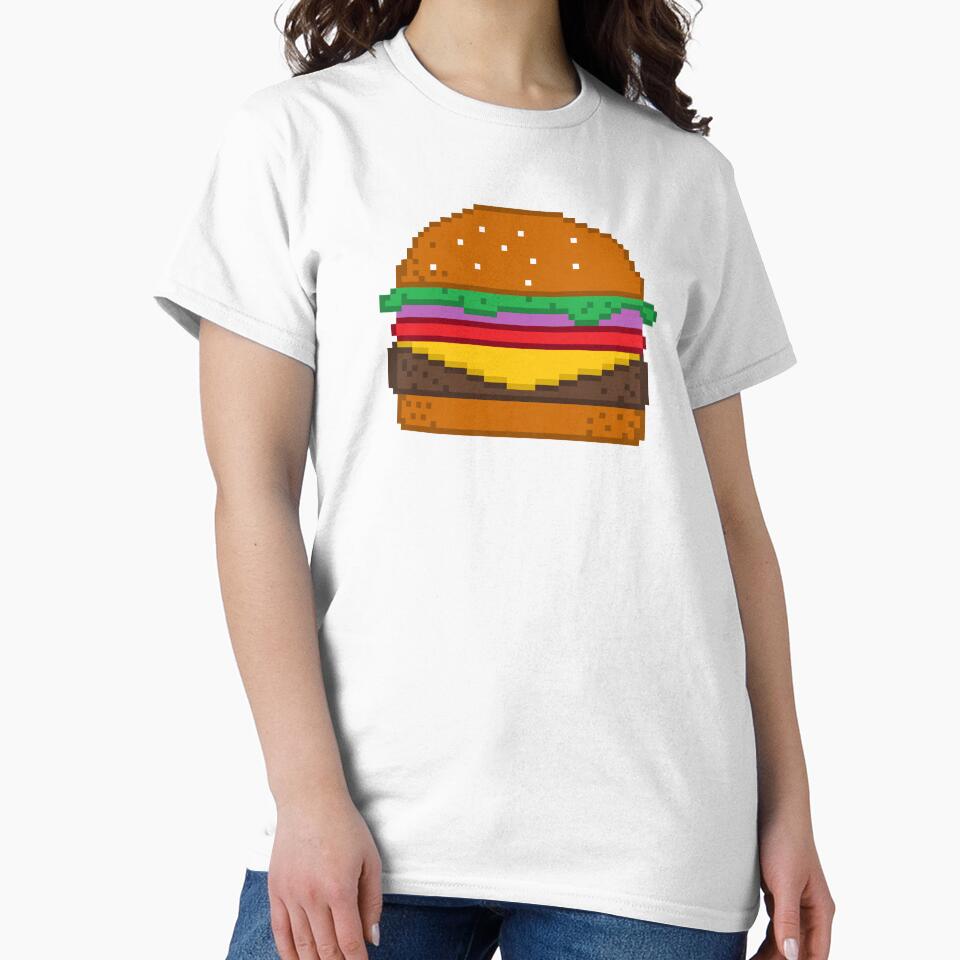 Hamburger, Pixel art by xtrolix
