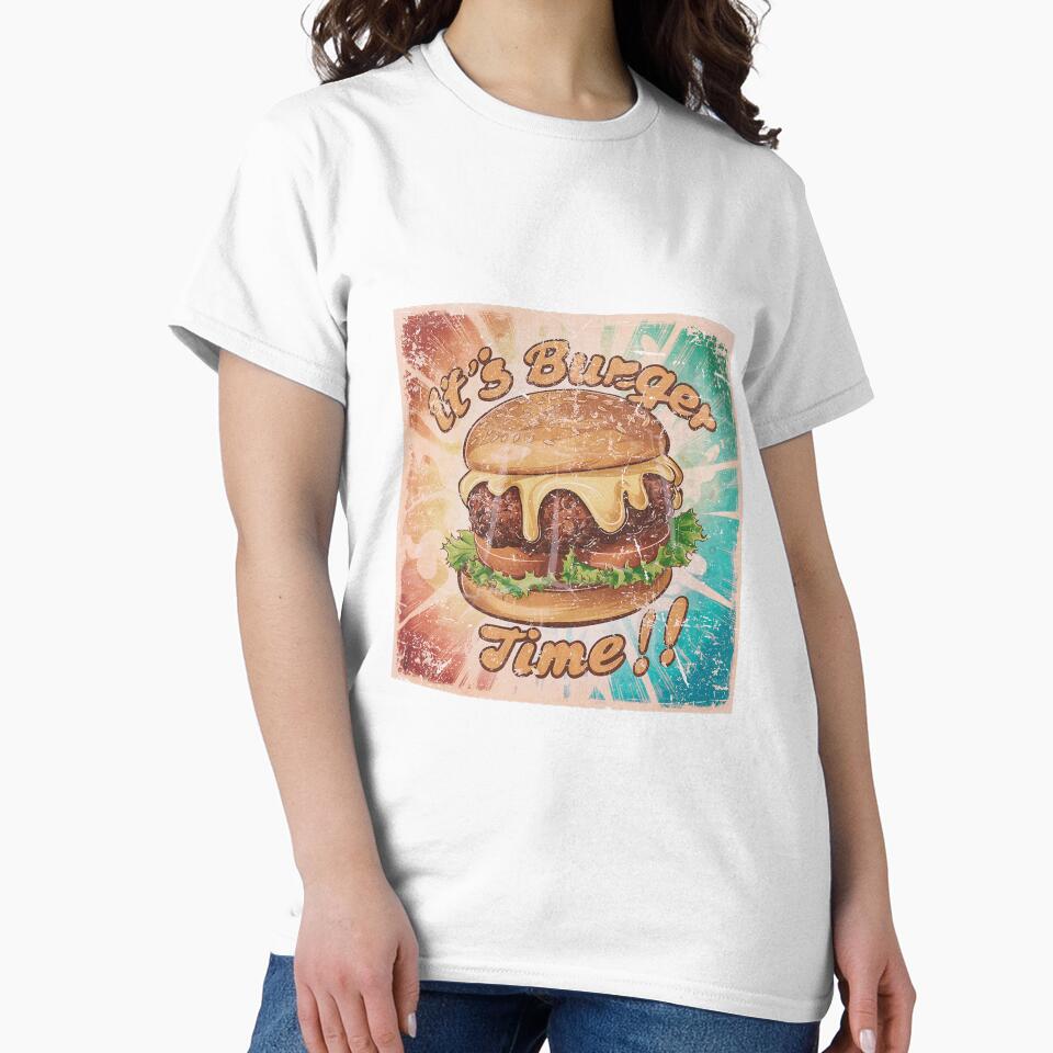 it's burger time burger day special art by BKSARYLIFE