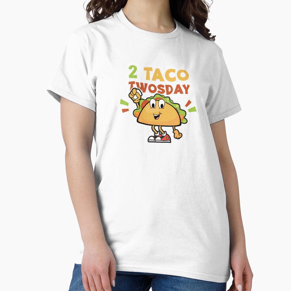 Tacos 2 Taco Twosday Birthday Gift by haselshirt