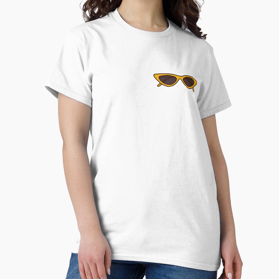 yellow 90's sunglasses by Elizebeth Nacion