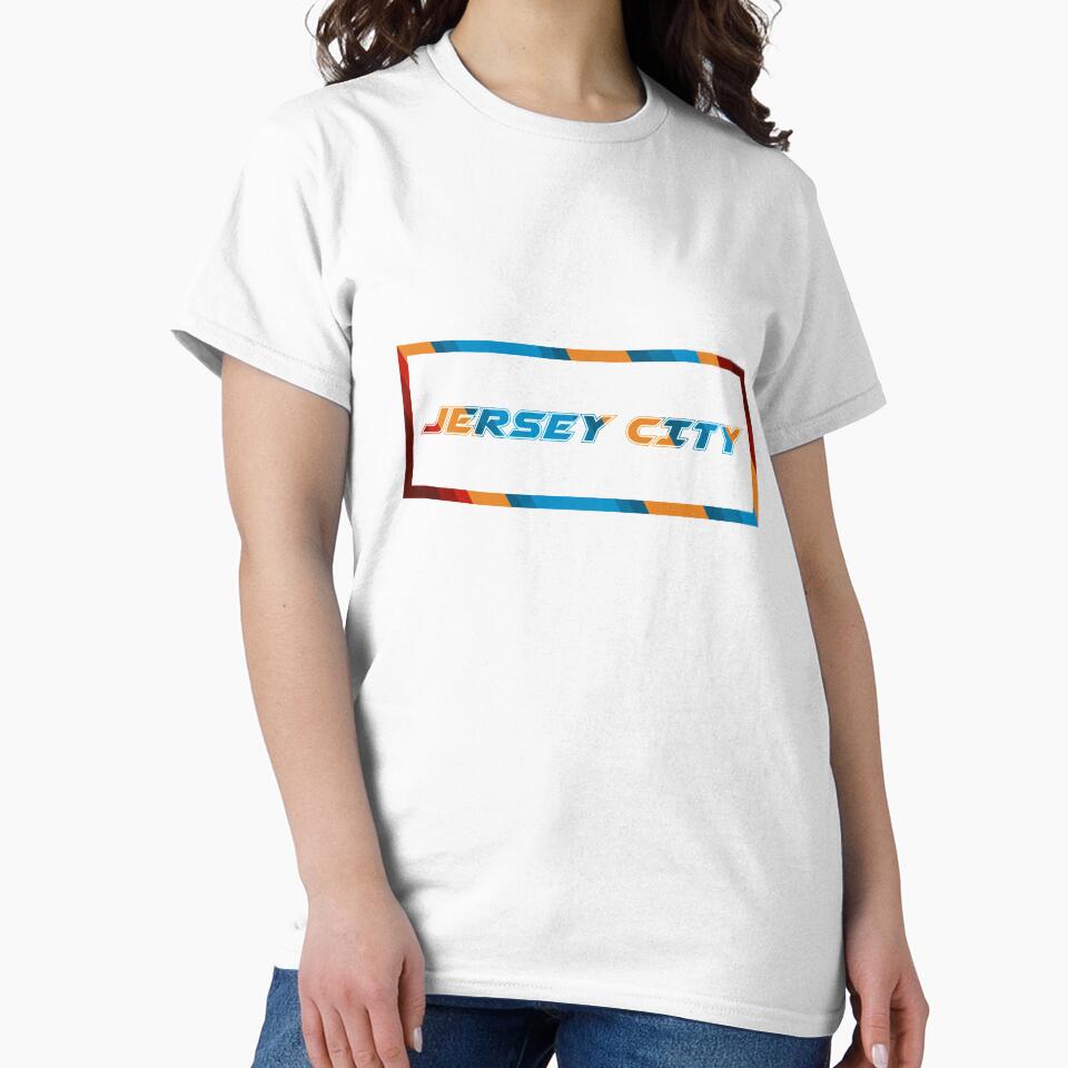 Jersey City T-Shirt for Men and Women by AllStarMerch