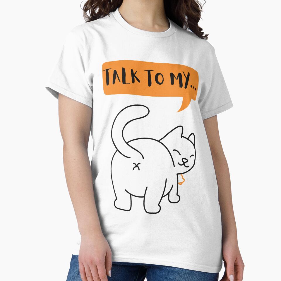 Funny cat custom graphic tshirt and apparel design by EmpiredesignCA