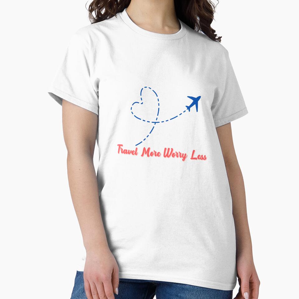 Travel more worry less design by Inkworksbyshery