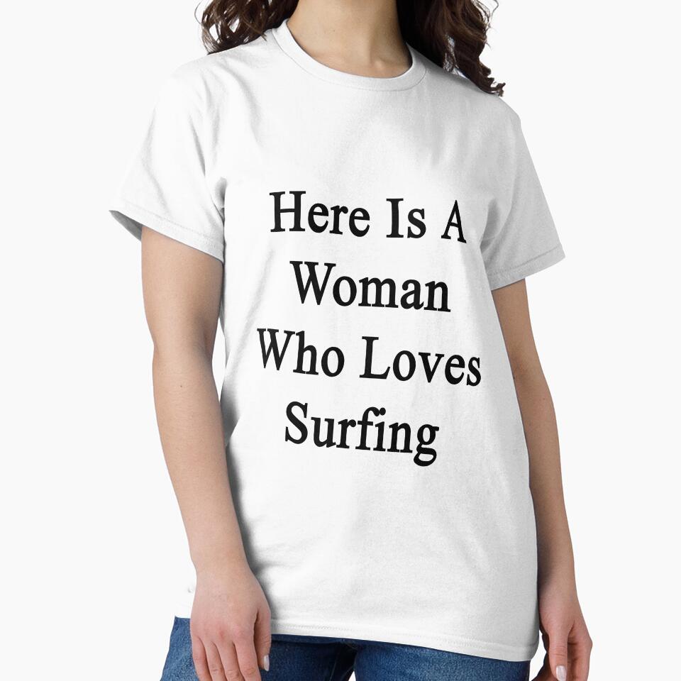 Here Is A Woman Who Loves Surfing by supernova23