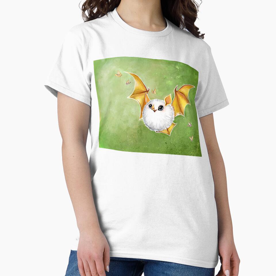Cotton Ball Bat by ArtOfBianca