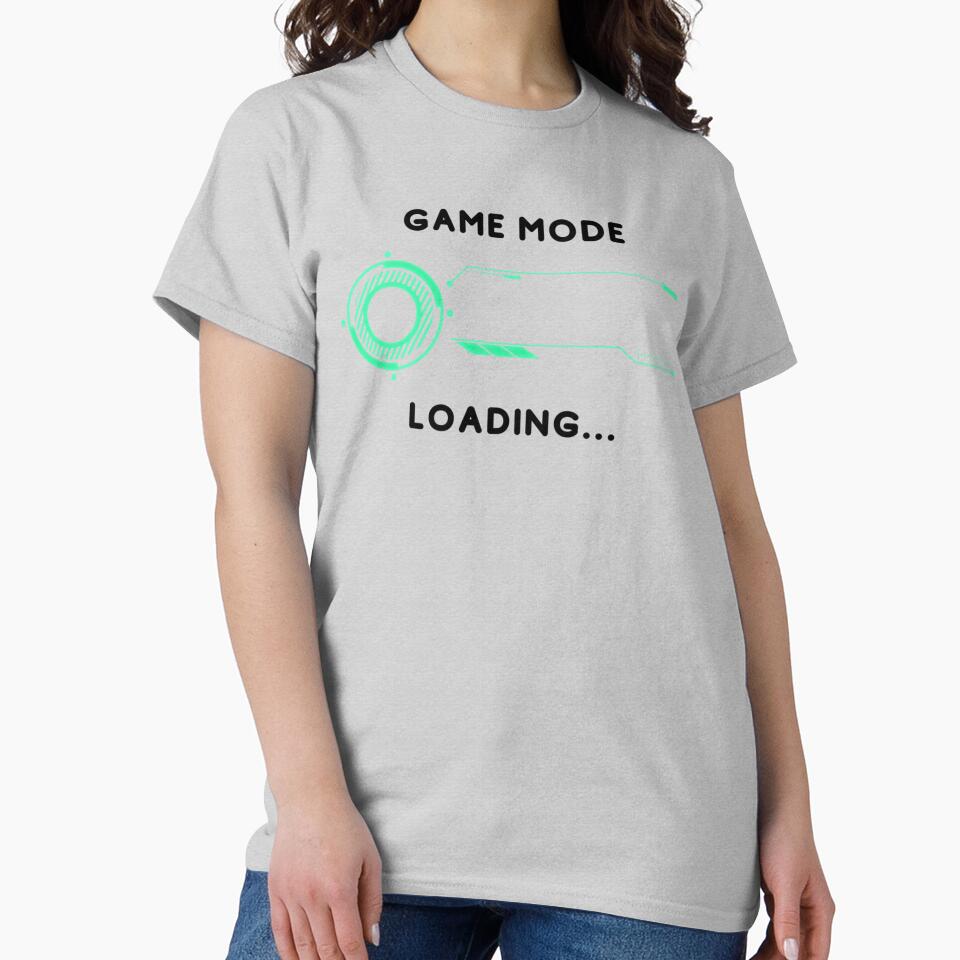 Game mode loading - Text based design illustration - Black text by Nemesiscrowd