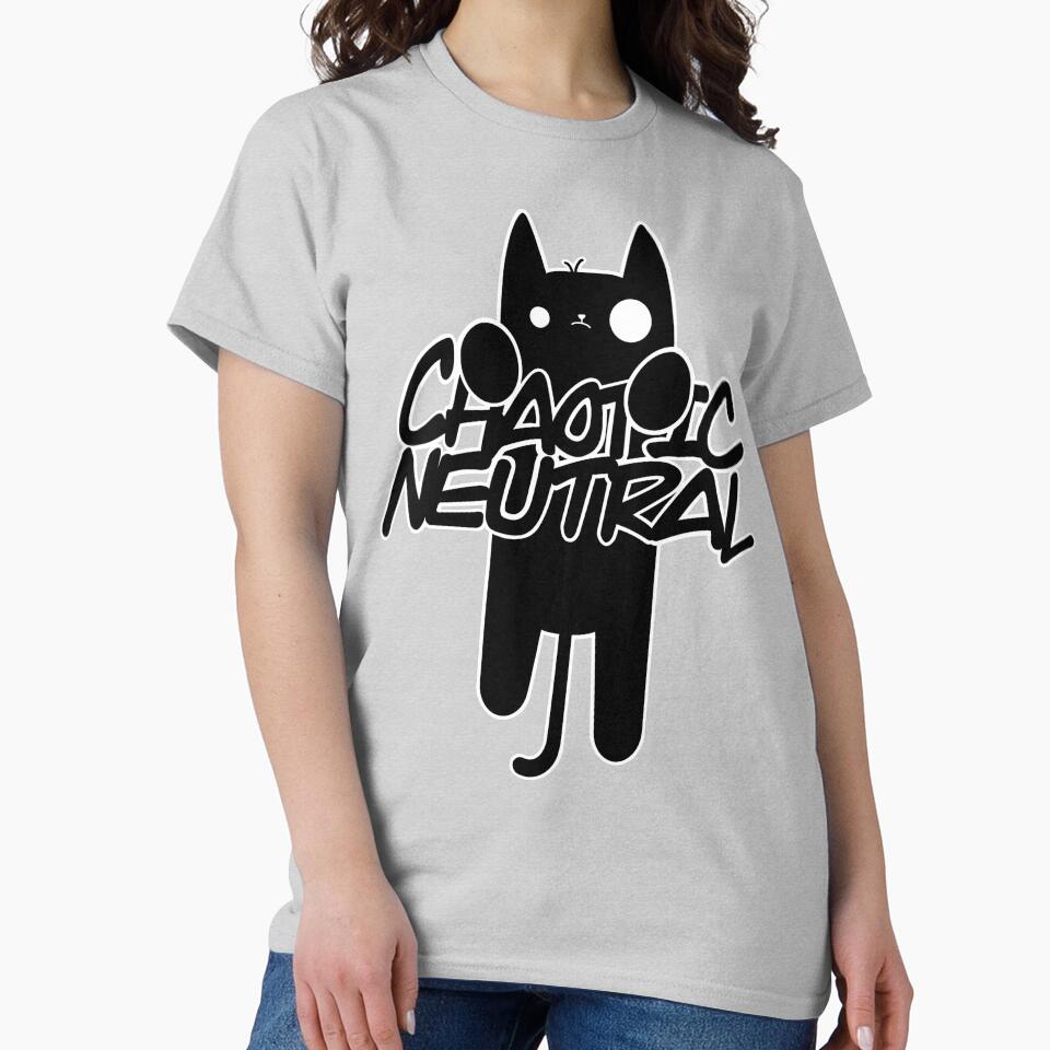 Chaotic Neutral Cat by RetroTeeTime