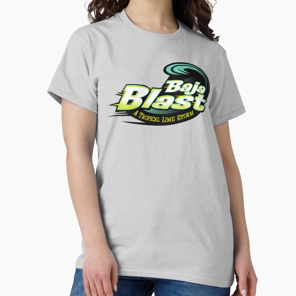 baja blast plain logo by born2buyshirts