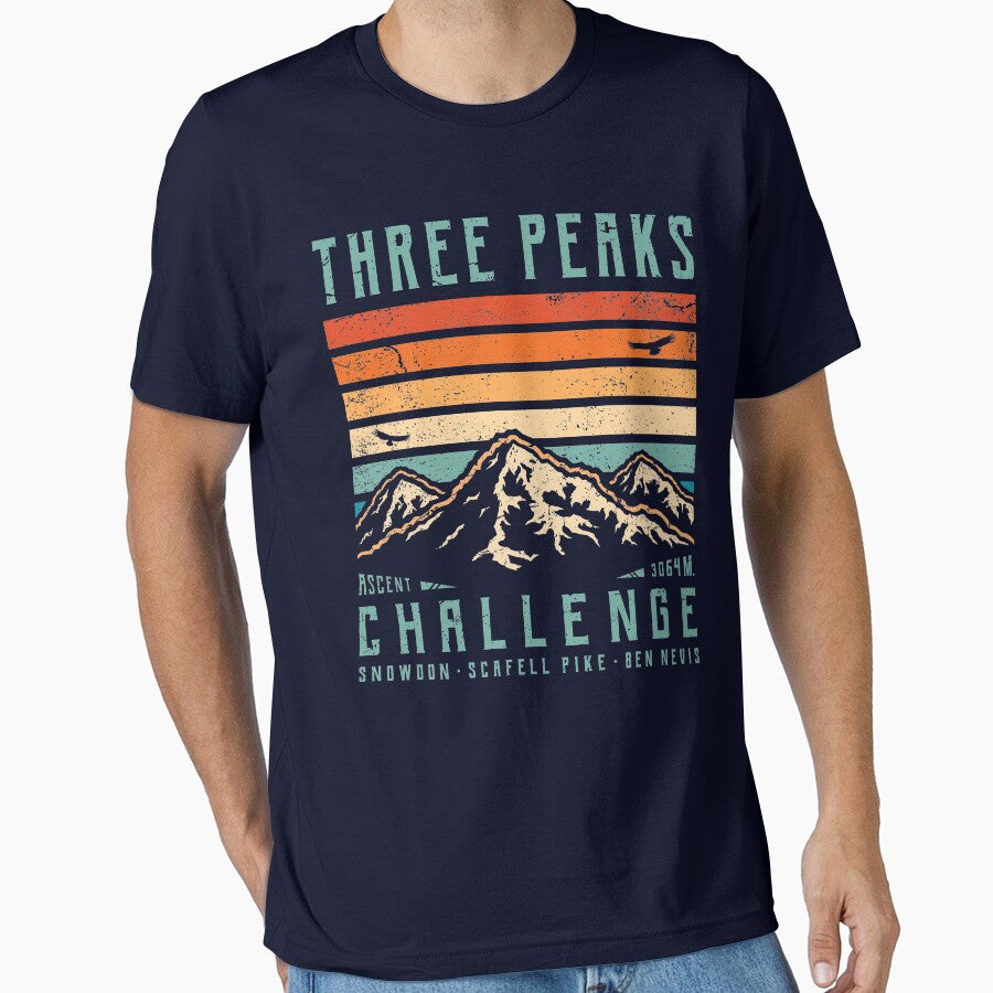 3 Peaks Challenge - Retro by TigerTom Design