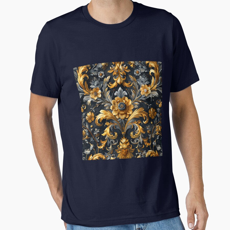 Design Elegance: Luxury T-Shirt Pattern by Ace Apparel  Attire