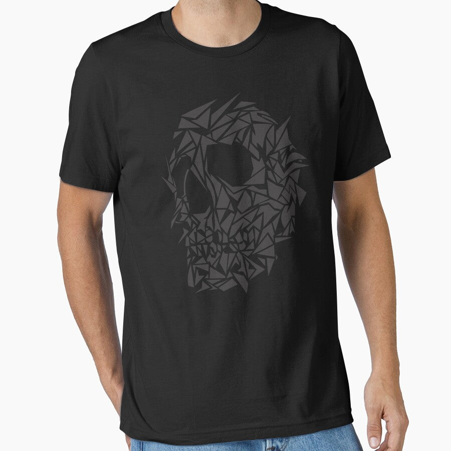 Stylized skull T-shirt Slim Fit T-shirt by kellenseller