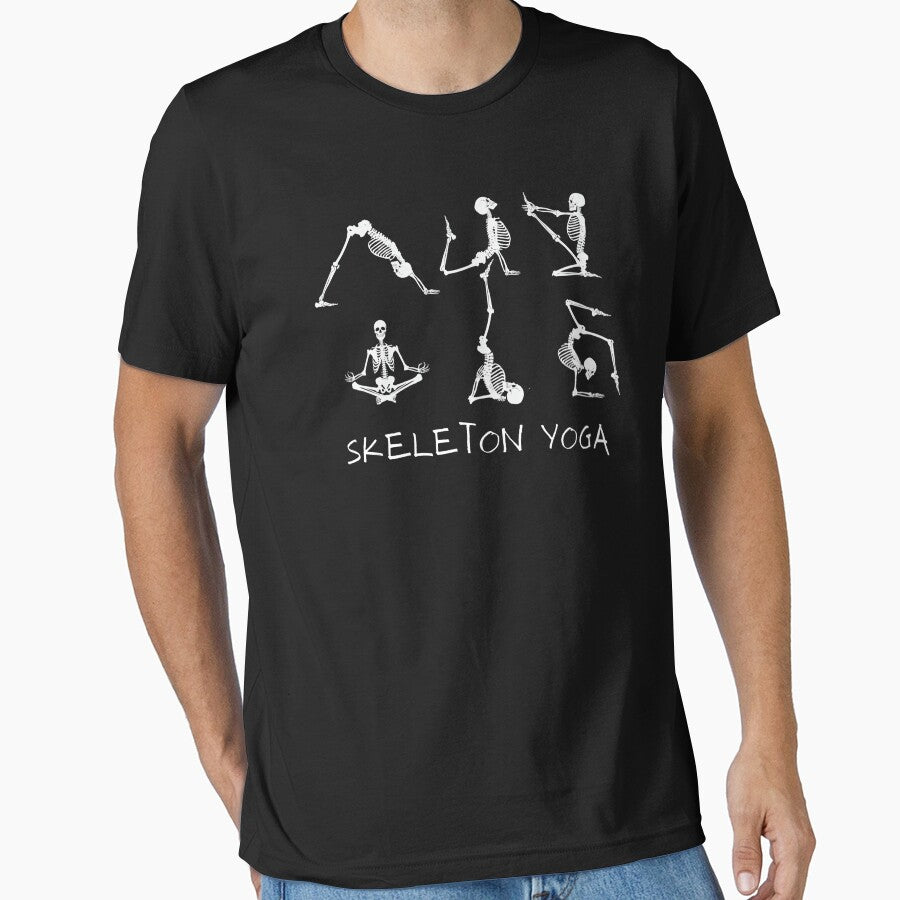 Skeleton Yoga by clothingyouneed.com