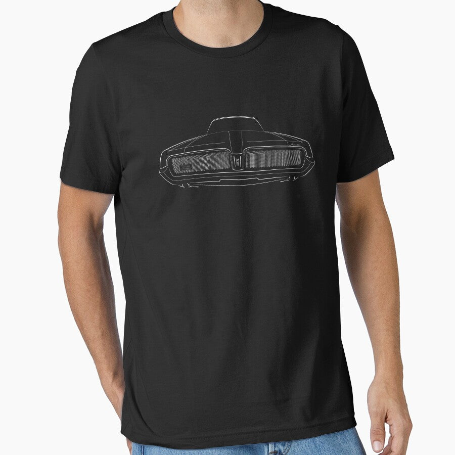 1967 Mercury Cougar XR7 - front stencil, white by mal-photography