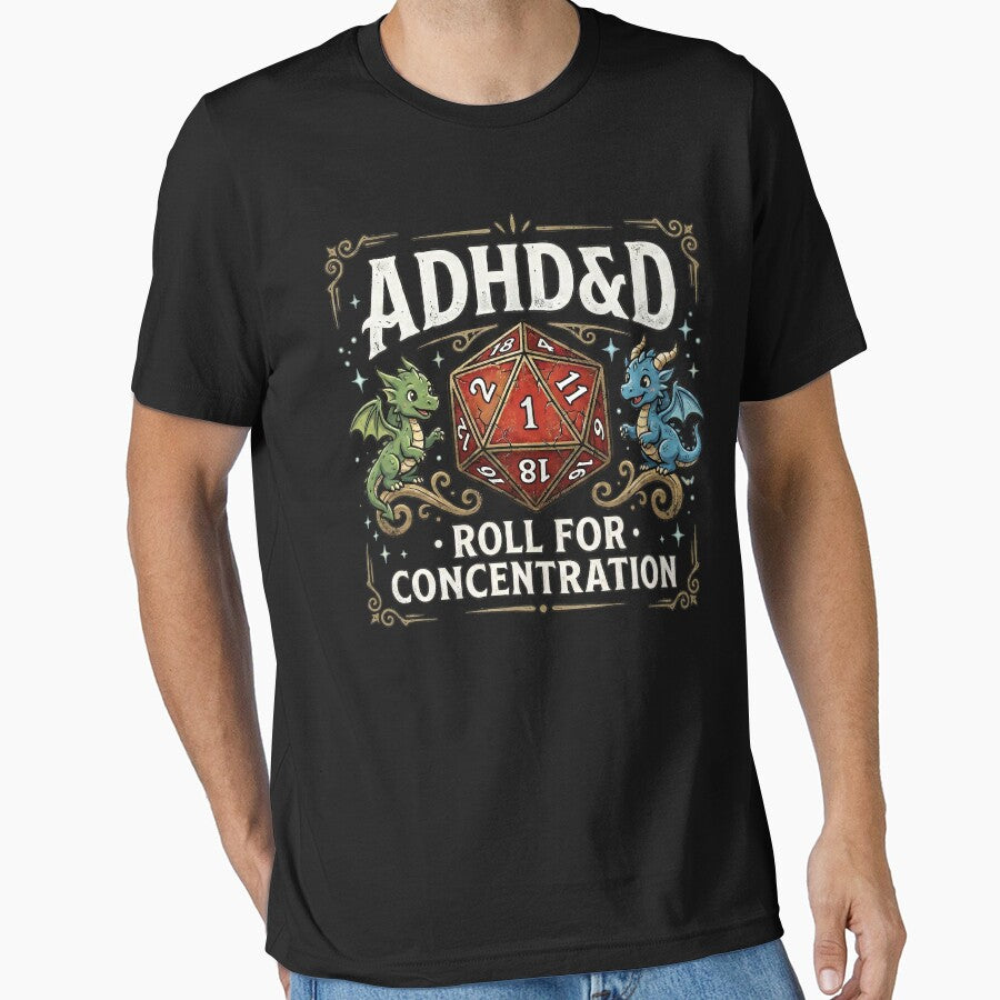 ADHD And D Roll For Concentration by JODYSMORGAN