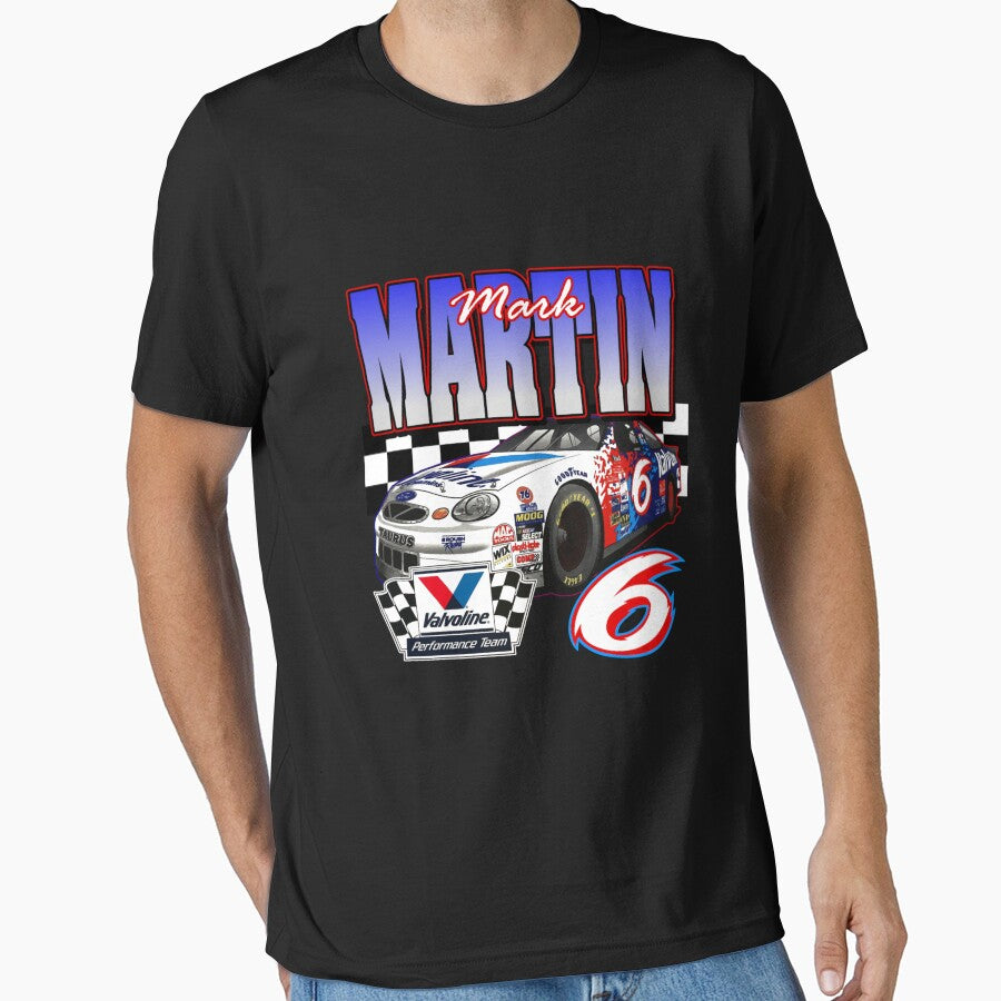 Mark Martin Retro Nascar Design by SAMUCISSELL
