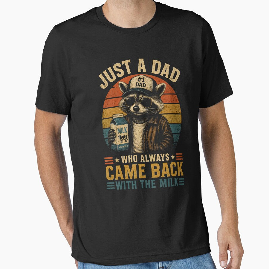 Just A Dad Who Always Came Back with The Milk by zoes-ink
