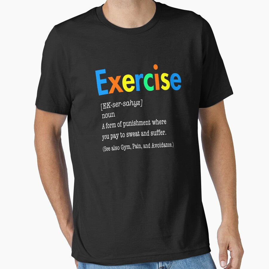 Exercise Definition - Funny Punishment Workout by Text2tee