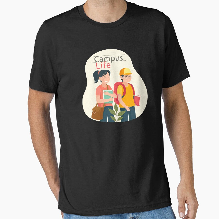 campus life t-shirt by Print Haven