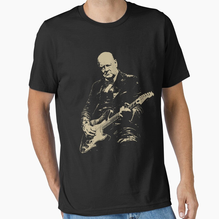 Winston Churchill Playing Electric Guitar Rocker Performance by najaks
