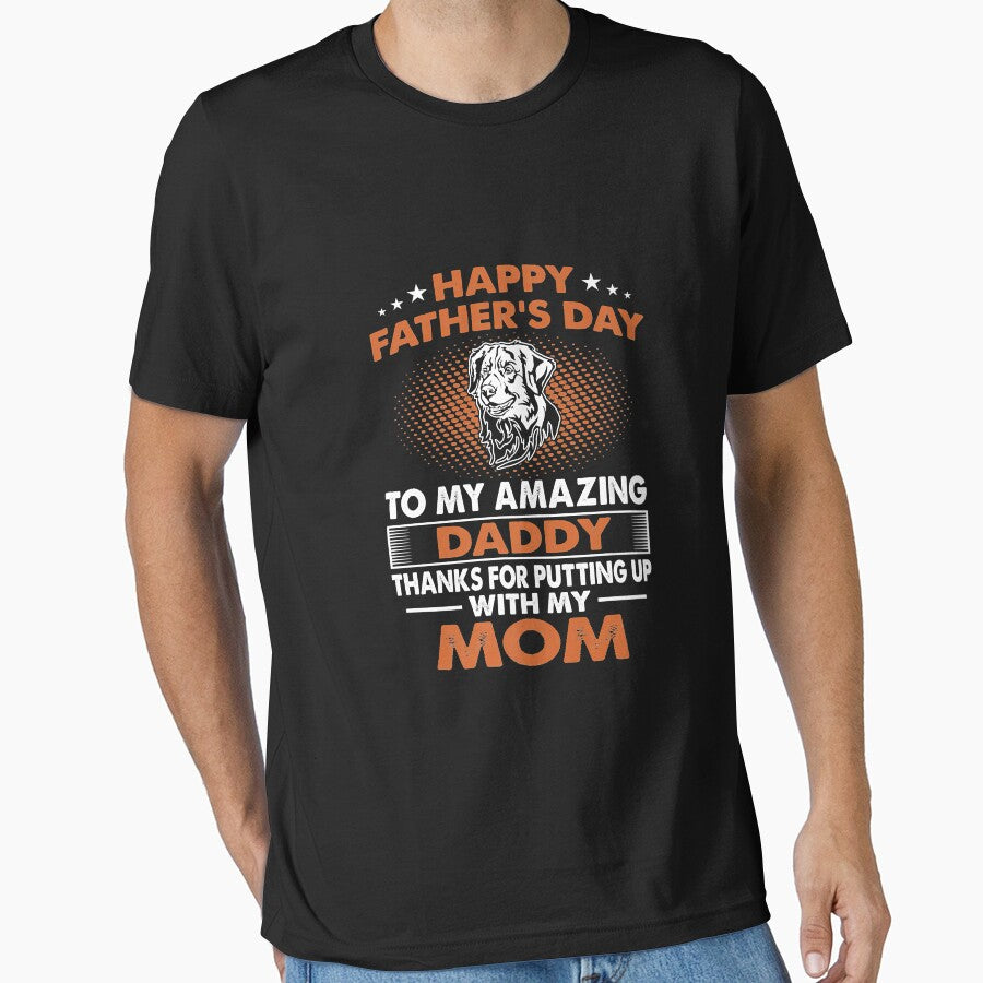 Mens Nova Scotia Duck Tolling Retriever Dog Dad Happy Fathers Day Premium by ignacbaldw