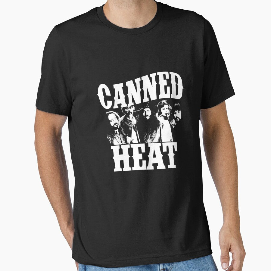 Canned Heat white vintage by DOUGLASLUKE