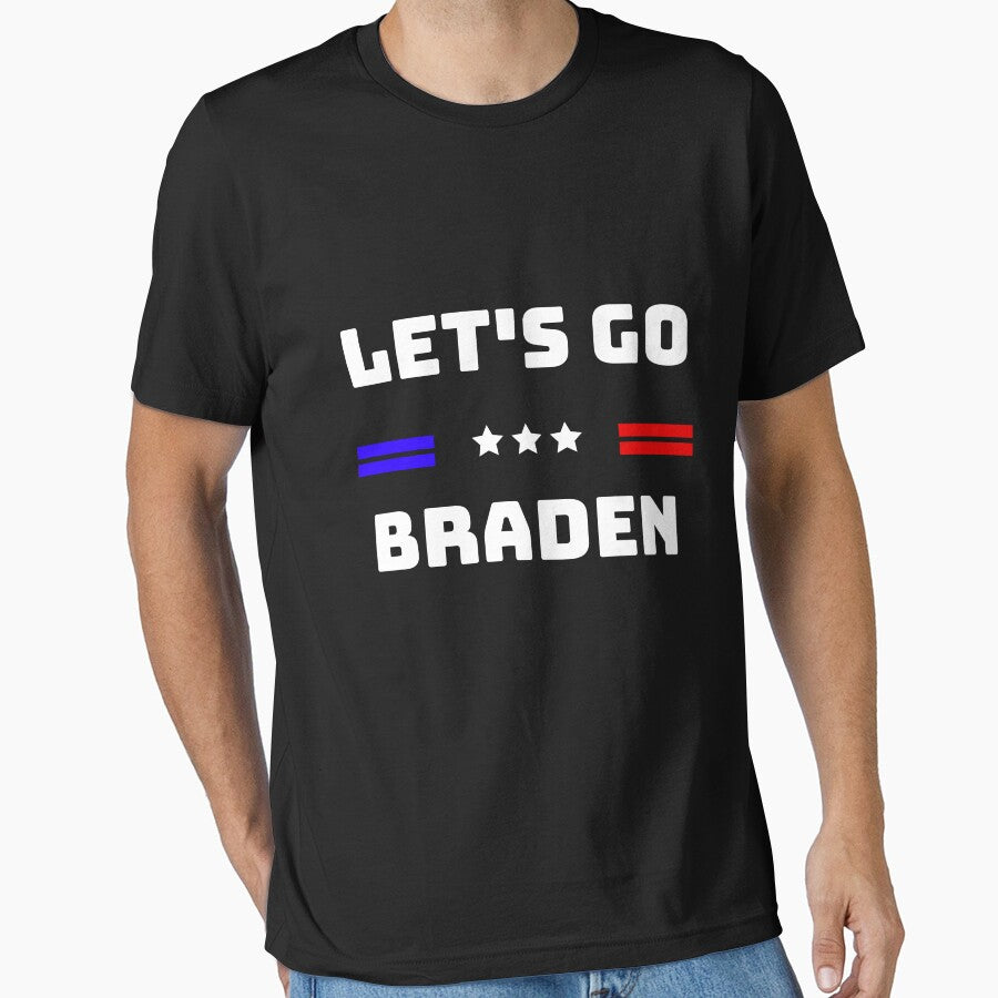 Let's Go Braden Brandon US Flag Funny Trendy by MARCOS LILI