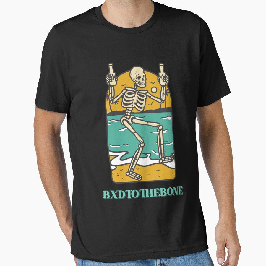 BAD TO THE BONE SKELETON Premium by terilynn3