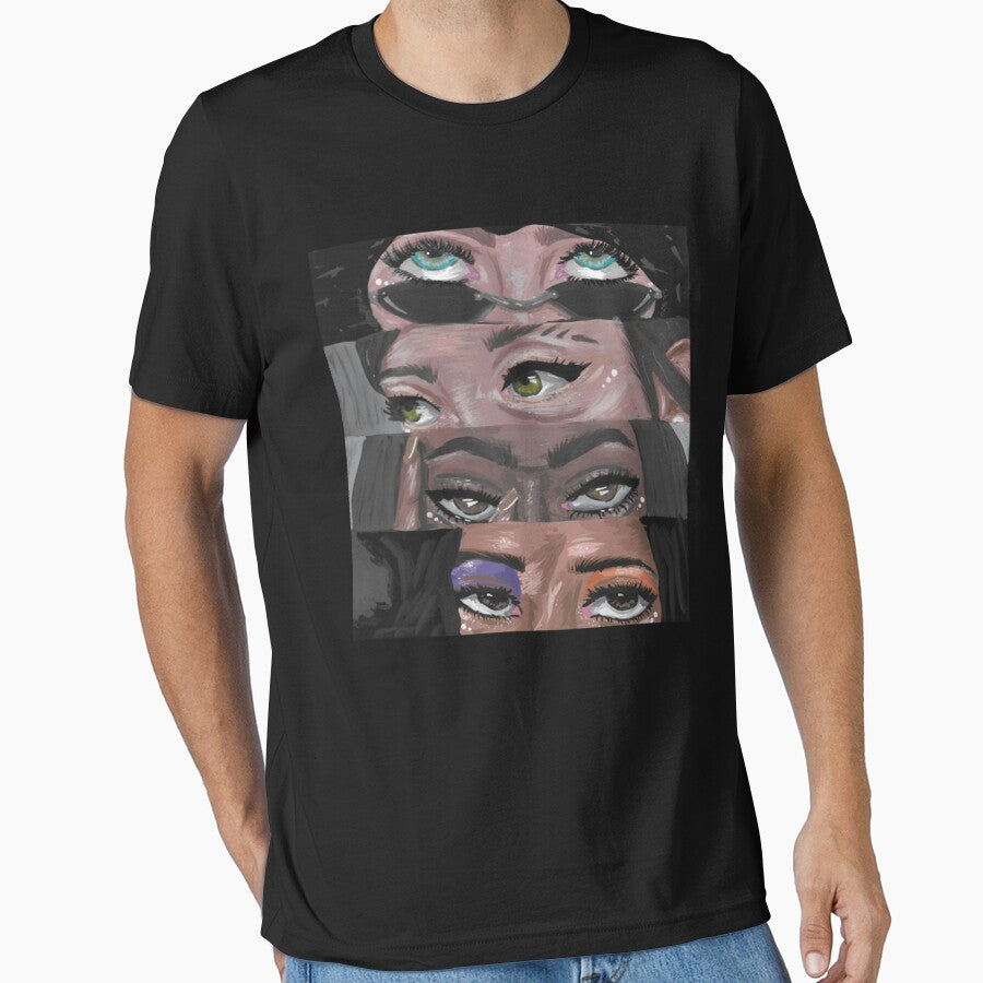Eyes Premium Scoop T-Shirt by GinaSchulist