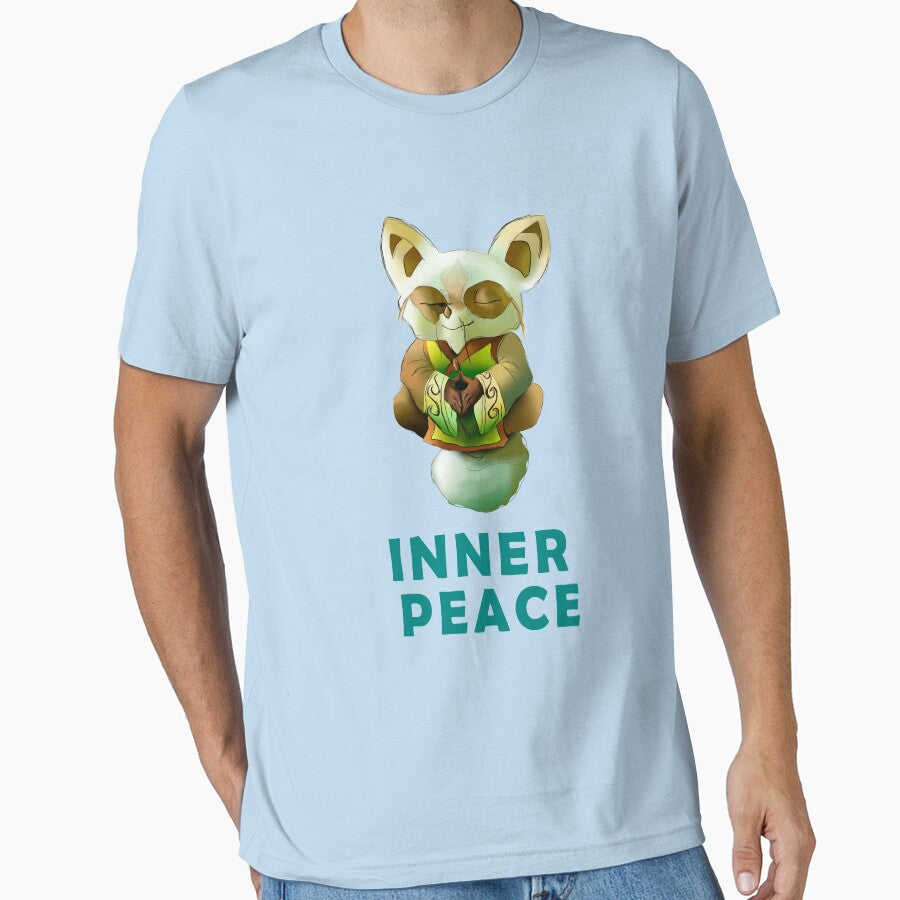 Master Shifu kunfu panda Inner peace graphics print by Peace-of-mind
