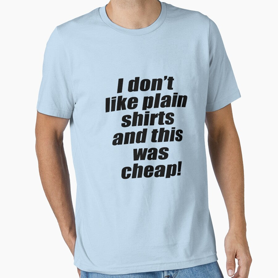 Cheap plain shirt by CustomShirts