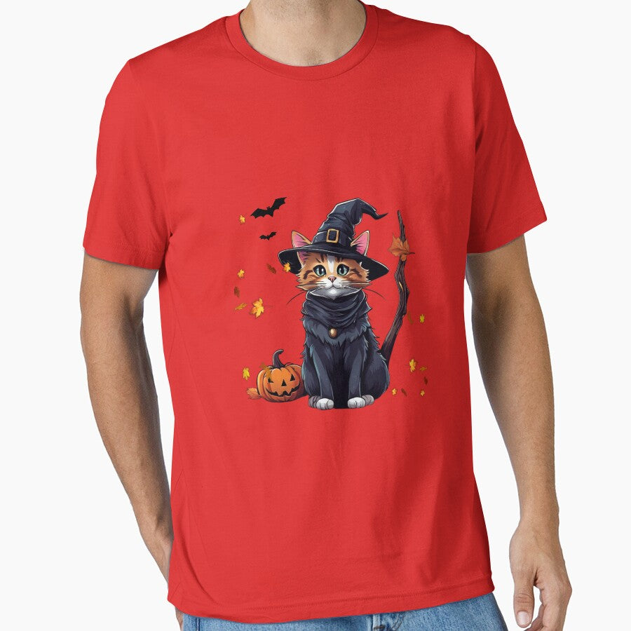Wizard Cat in the Autumn Night. by PopProArt