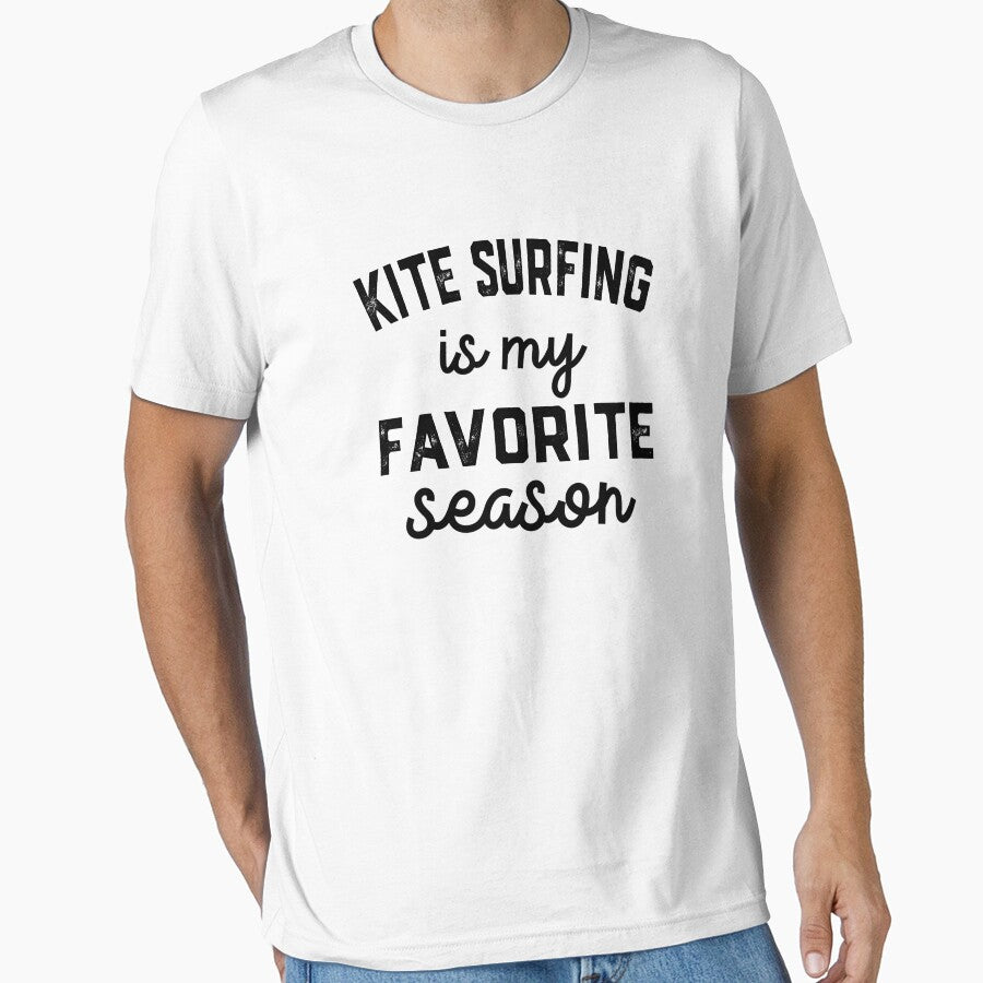 Kite Surfing Season, Favorite Sports, Kite Surfing Mens Womens Lover by Dogs Geeky⭐⭐⭐⭐⭐