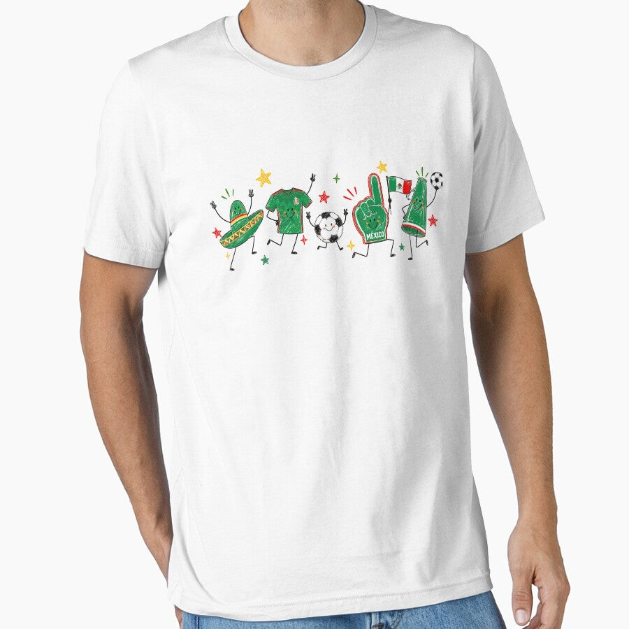 Mexico Soccer Funny Futbol Funny Fiesta Fan Design by kienoy